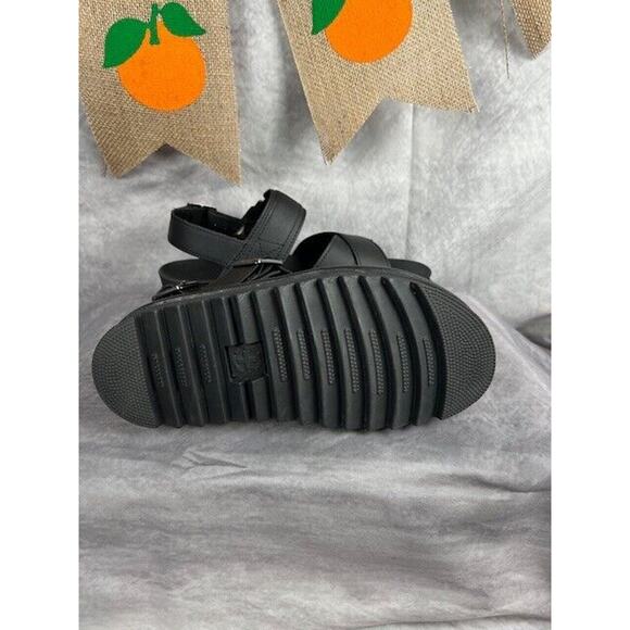 Dr. Martens Soloman Black Sandals Hydro Air Wair Bouncing Soles Size 6 - Picture 4 of 7